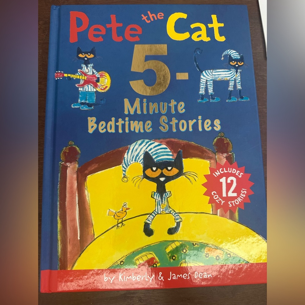 Pete the Cat 5-Minute Bedtime Stories Book